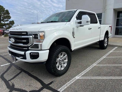 2020 Ford F-250 Super Duty 4X4 Platinum 4DR Crew Cab 8 FT. LB Pickup