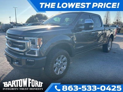 2020 Ford F-250 Super Duty 4X4 Platinum 4DR Crew Cab 8 FT. LB Pickup