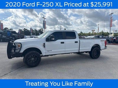 2020 Ford F-250 Super Duty 4X4 XL 4DR Crew Cab 8 FT. LB Pickup