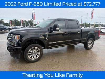 2022 Ford F-250 Super Duty 4X4 Limited 4DR Crew Cab 6.8 FT. SB Pickup