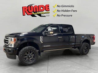 2021 Ford F-250 Super Duty with Agate Black Metallic Exterior