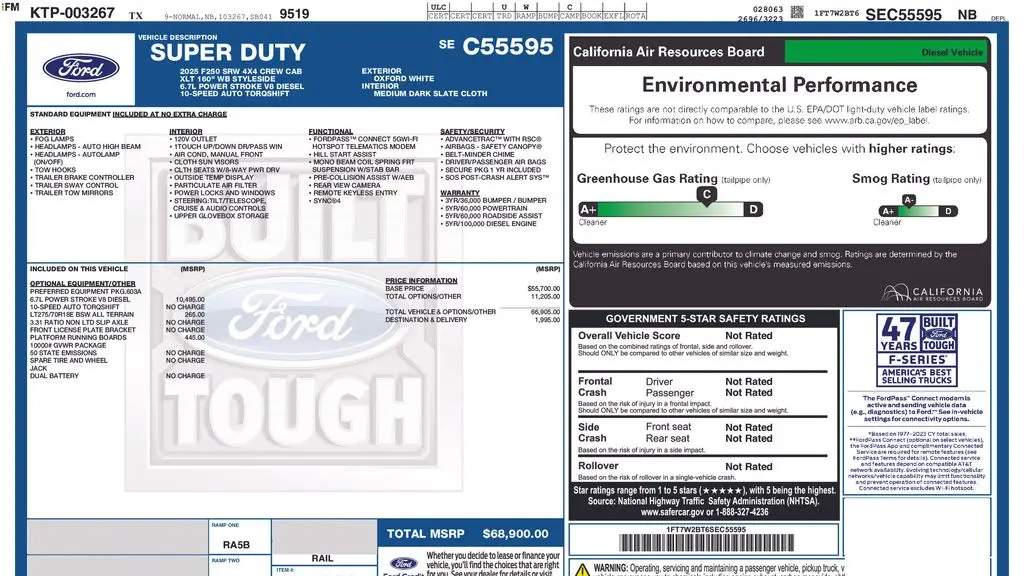 2025 Ford F-250 Super Duty King Ranch