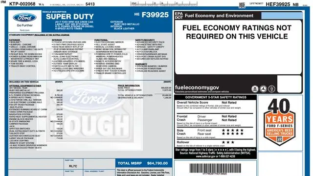 2017 Ford F-250 Super Duty King Ranch