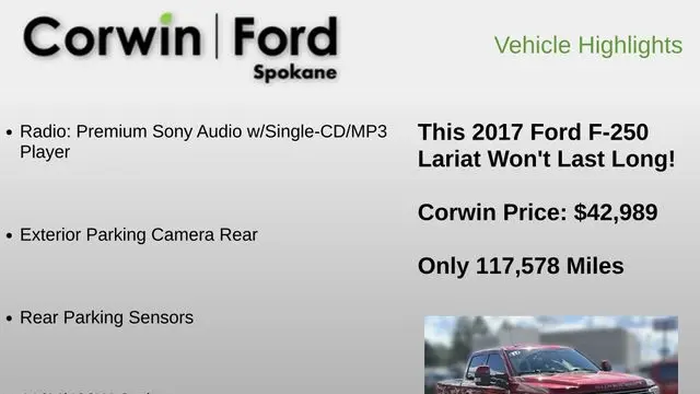 2017 Ford F-250 Super Duty King Ranch