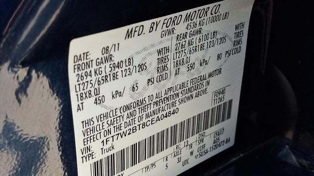 2012 Ford F-250 Super Duty XL