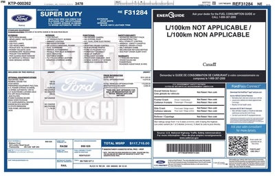 2024 Ford F-250 Super Duty 4X4 Platinum 4DR Crew Cab 8 FT. LB Pickup