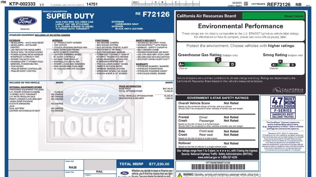 2024 Ford F-250 Super Duty XL