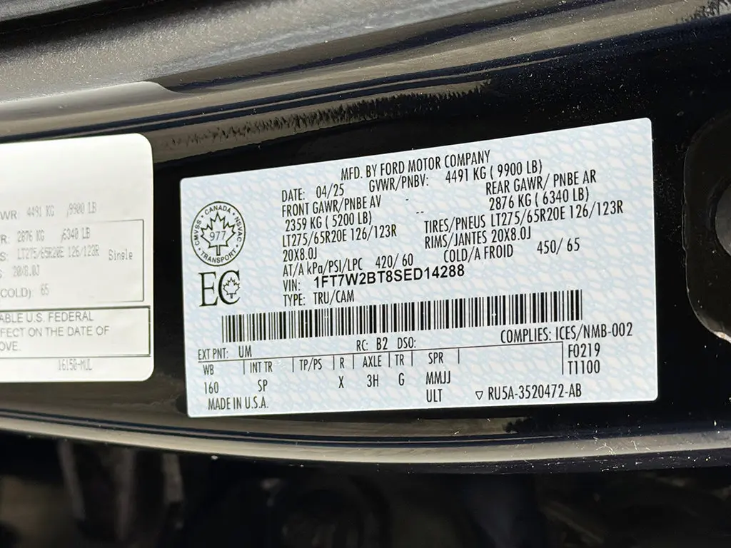 2025 Ford F-250 - $78,890