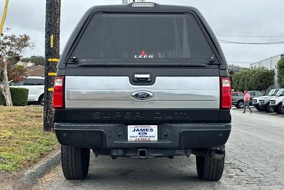 2015 Ford F-250 Super Duty 4X4 Platinum 4DR Crew Cab 8 FT. LB Pickup