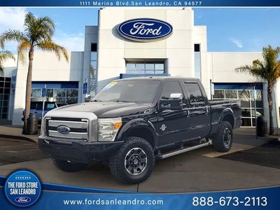 2016 Ford F-250 Super Duty 4X4 Platinum 4DR Crew Cab 8 FT. LB Pickup