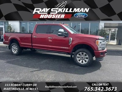 2019 Ford F-250 Super Duty 4X4 Platinum 4DR Crew Cab 8 FT. LB Pickup