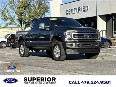 2020 Ford F-250 Super Duty 4X4 Platinum 4DR Crew Cab 8 FT. LB Pickup