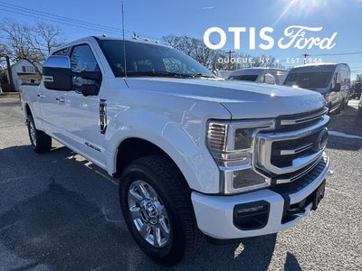 2022 Ford F-250 Super Duty 4X4 Platinum 4DR Crew Cab 8 FT. LB Pickup
