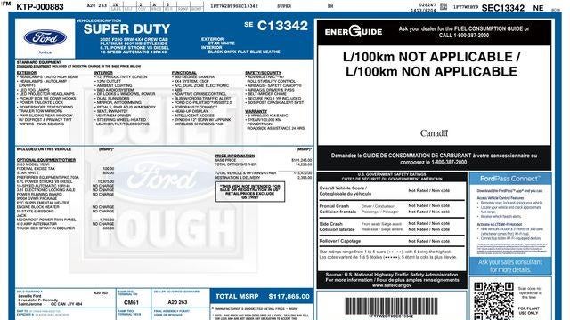 2025 Ford F-250 Super Duty Platinum