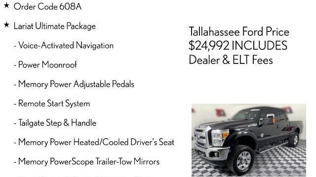 2016 Ford F-250 Super Duty XLT