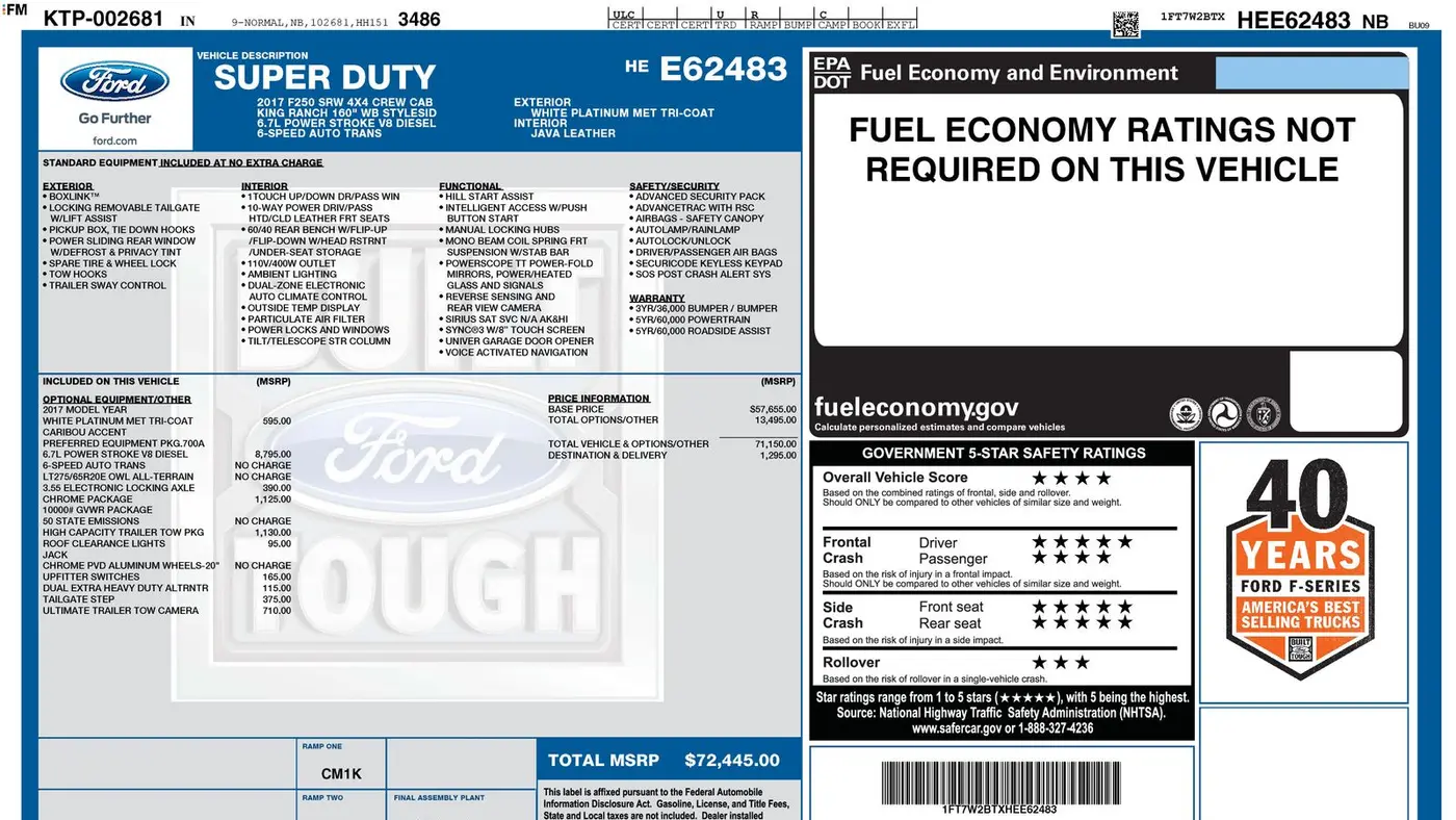 2017 Ford F-250 Super Duty XLT
