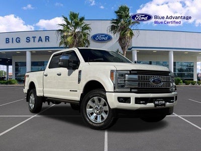 2019 Ford F-250 Super Duty 4X4 Platinum 4DR Crew Cab 8 FT. LB Pickup