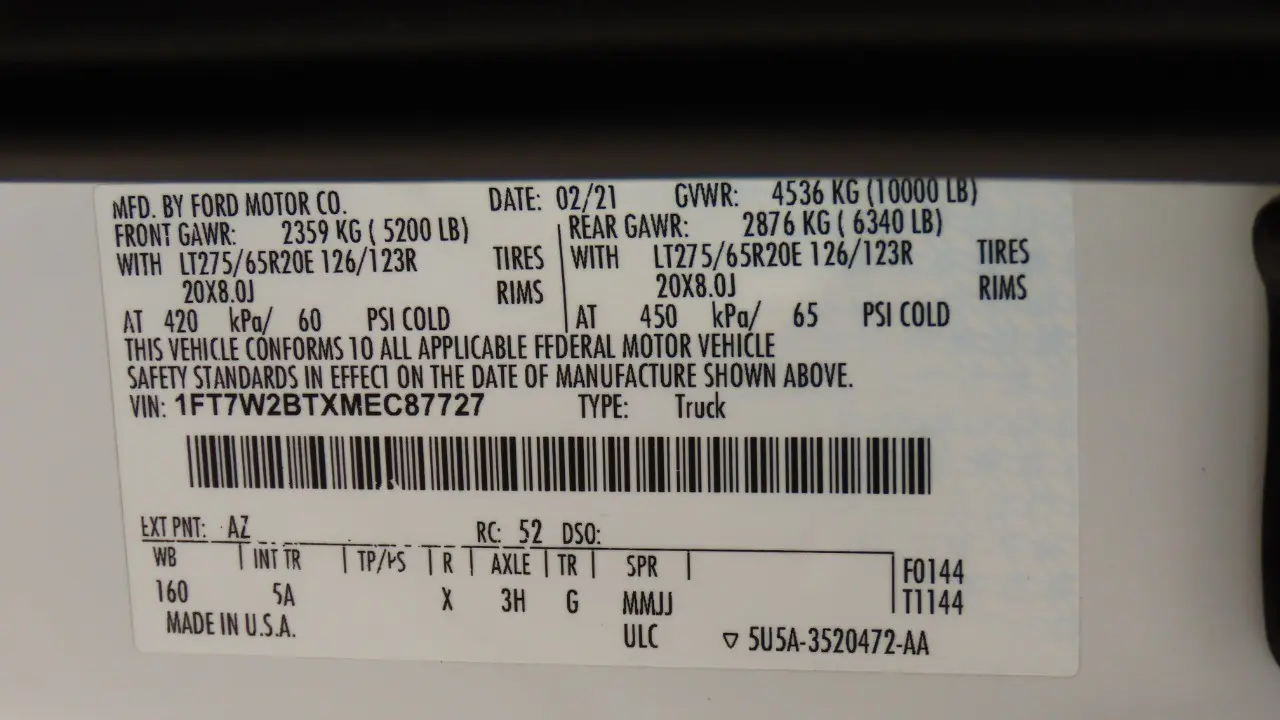 2021 Ford F-250 Super Duty Limited