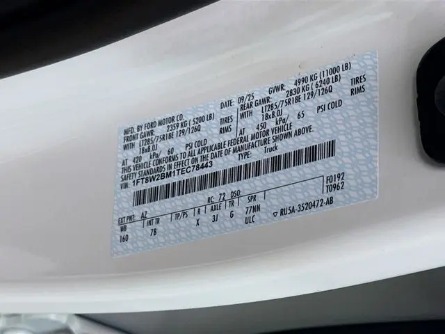 2026 Ford F-250 - $89,407