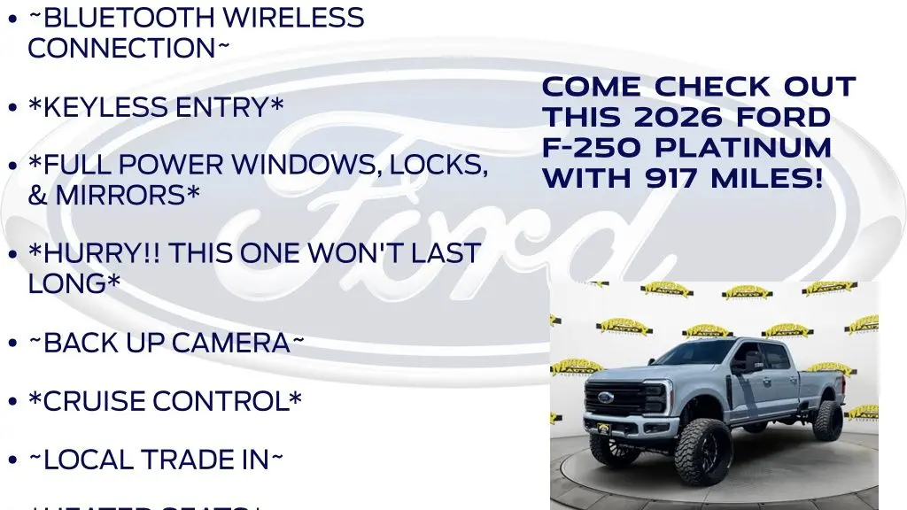 2026 Ford F-250 Super Duty XLT