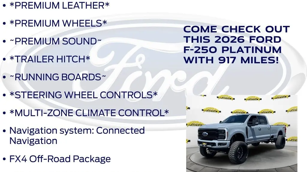 2026 Ford F-250 Super Duty XLT