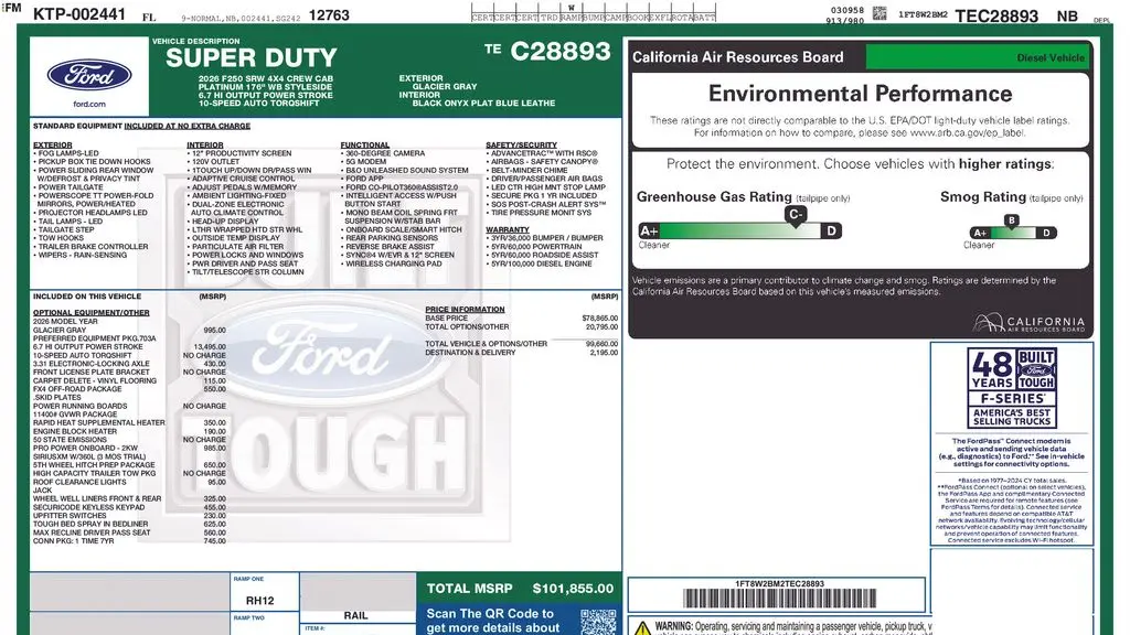 2026 Ford F-250 Super Duty XLT