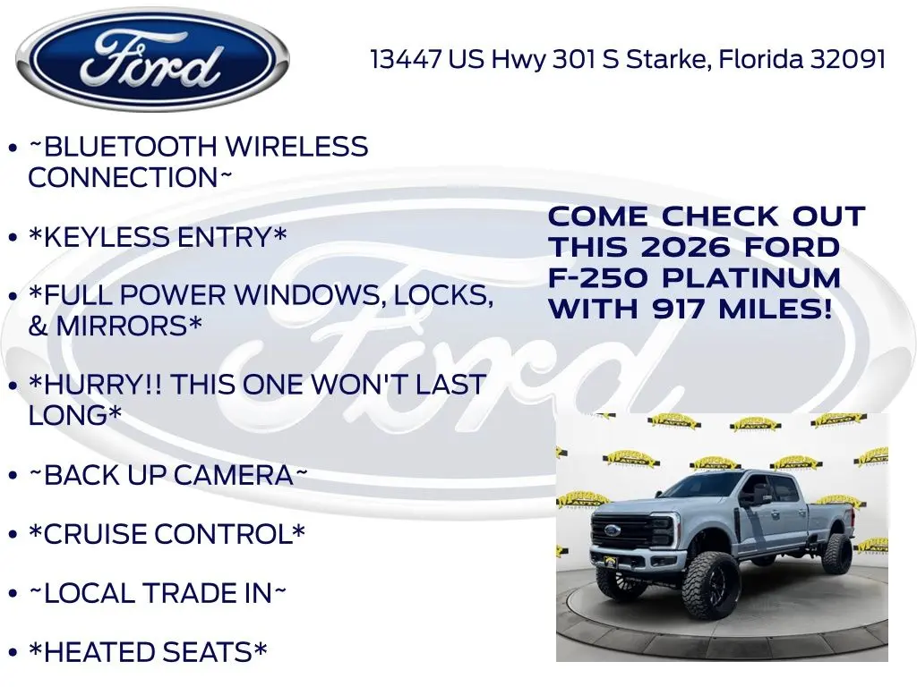 2026 Ford F-250 - $142,679
