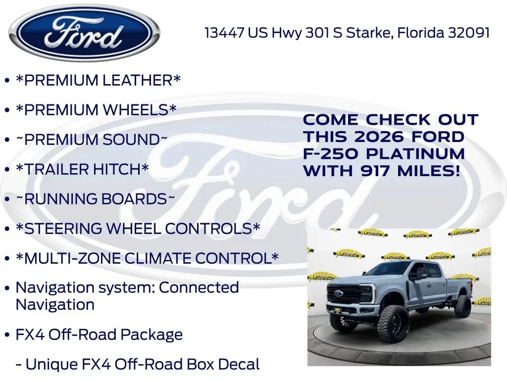 2026 Ford F-250 - $142,679