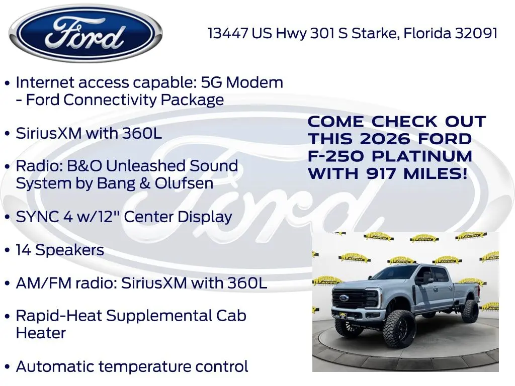 2026 Ford F-250 - $142,679