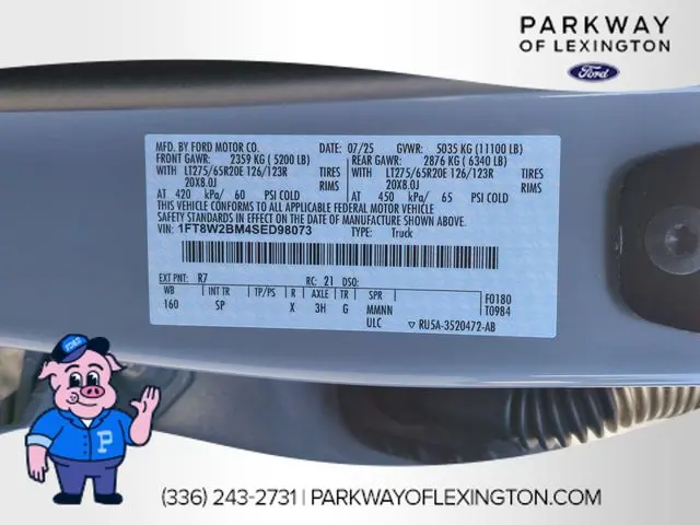 2025 Ford F-250 - $84,905