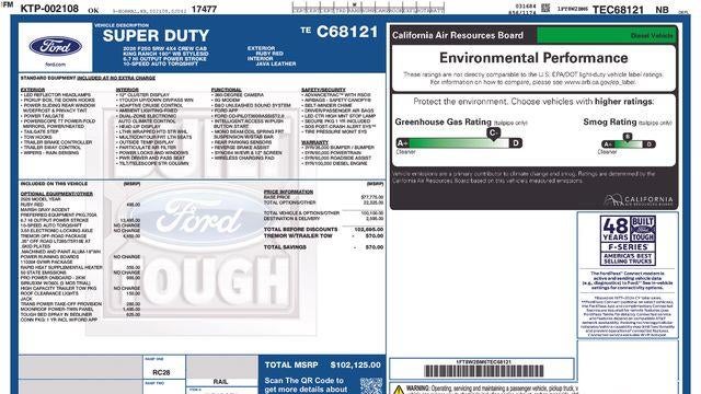 2026 Ford F-250 Super Duty Lariat