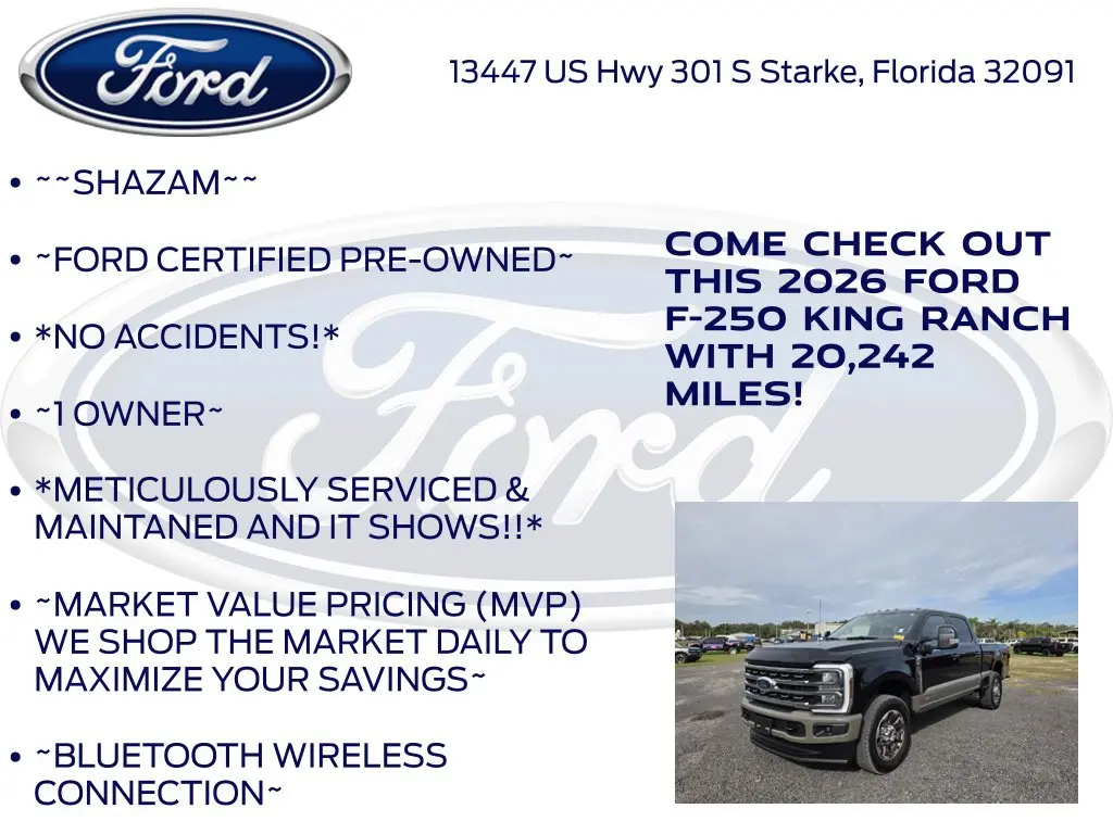 2026 Ford F-250 - $85,777