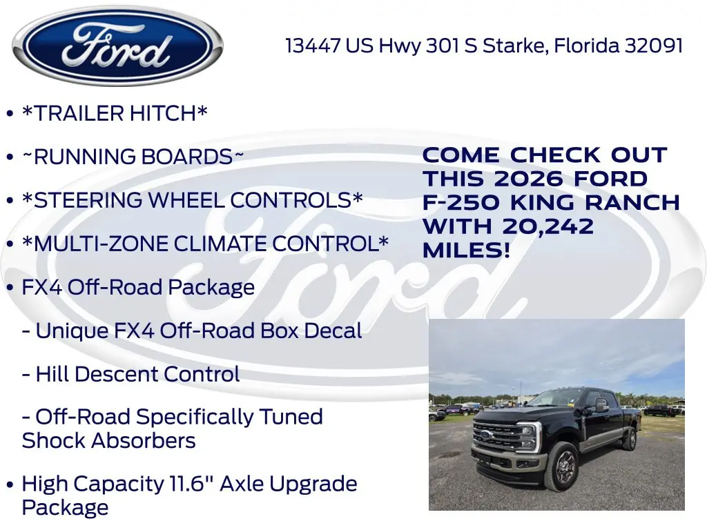 2026 Ford F-250 - $85,777