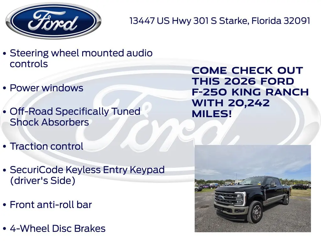 2026 Ford F-250 - $85,777