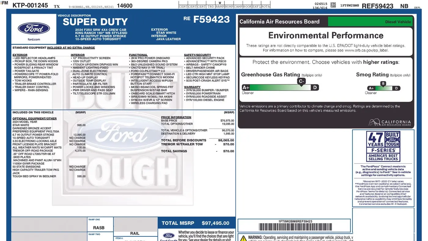 2024 Ford F-250 Super Duty XL