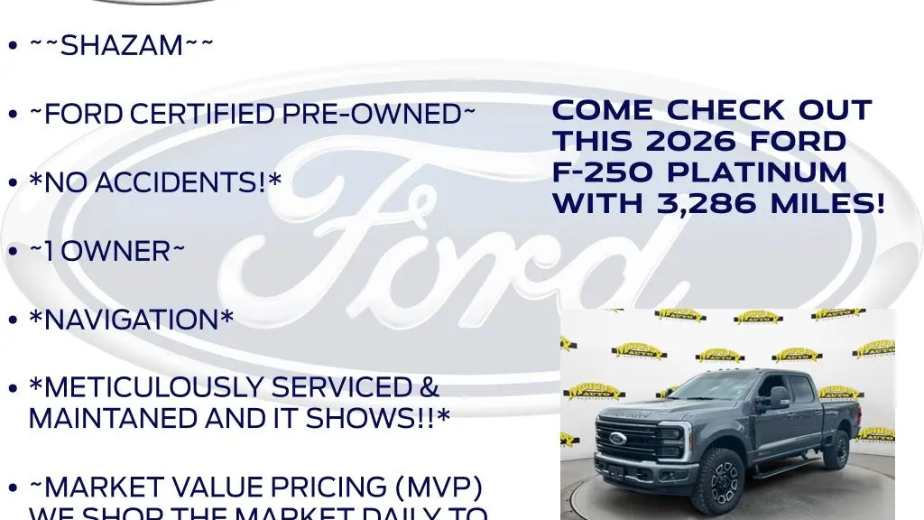 2026 Ford F-250 Super Duty Lariat