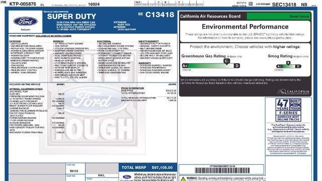 2025 Ford F-250 Super Duty King Ranch