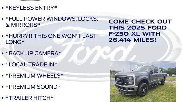 2025 Ford F-250 Super Duty XL