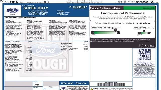 2025 Ford F-250 Super Duty King Ranch