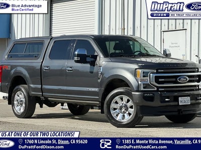 2020 Ford F-250 Super Duty 4X4 Platinum 4DR Crew Cab 8 FT. LB Pickup