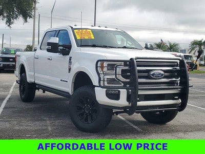 2022 Ford F-250 Super Duty 4X4 Platinum 4DR Crew Cab 8 FT. LB Pickup