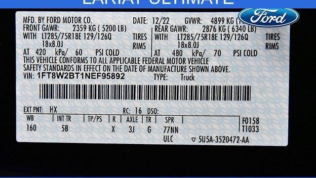 2022 Ford F-250 Super Duty XLT