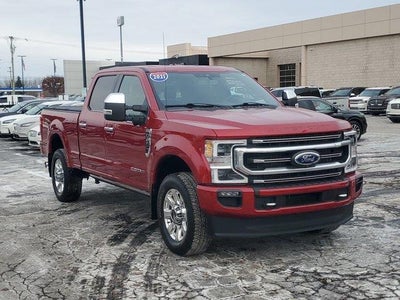 2021 Ford F-250 Super Duty 4X4 Platinum 4DR Crew Cab 8 FT. LB Pickup
