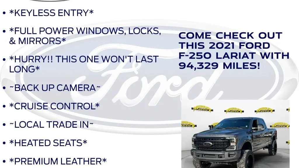 2021 Ford F-250 Super Duty Platinum