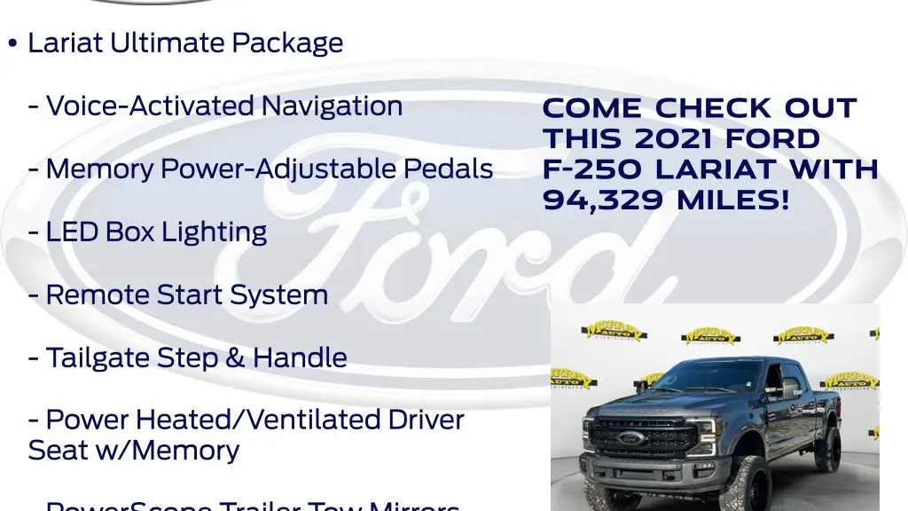 2021 Ford F-250 Super Duty Platinum