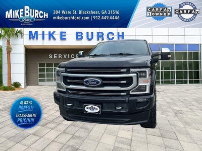 2020 Ford F-250 Super Duty 4X4 Platinum 4DR Crew Cab 8 FT. LB Pickup