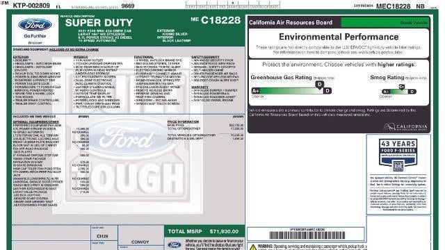 2021 Ford F-250 Super Duty Limited