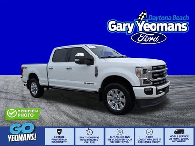 2021 Ford F-250 Super Duty 4X4 Platinum 4DR Crew Cab 8 FT. LB Pickup