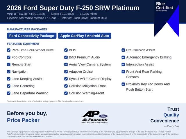 2026 Ford F-250 - $87,000