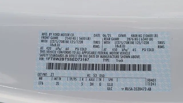 2025 Ford F-250 Super Duty Platinum